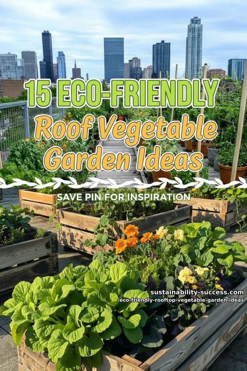 15 Eco-Friendly Rooftop Vegetable Garden Ideas for a Greener Home 41 Eco-Friendly Rooftop Vegetable Garden Ideas - Collage 40