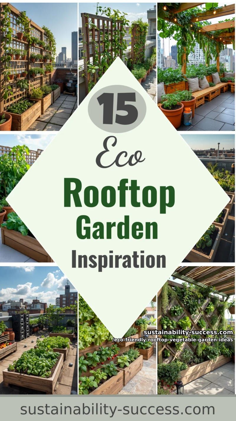 15 Eco-Friendly Rooftop Vegetable Garden Ideas for a Greener Home 45 Eco-Friendly Rooftop Vegetable Garden Ideas - Collage 44