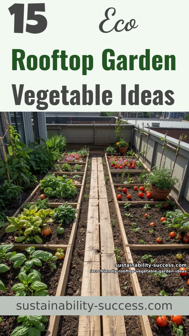 15 Eco-Friendly Rooftop Vegetable Garden Ideas for a Greener Home 46 Eco-Friendly Rooftop Vegetable Garden Ideas - Collage 45