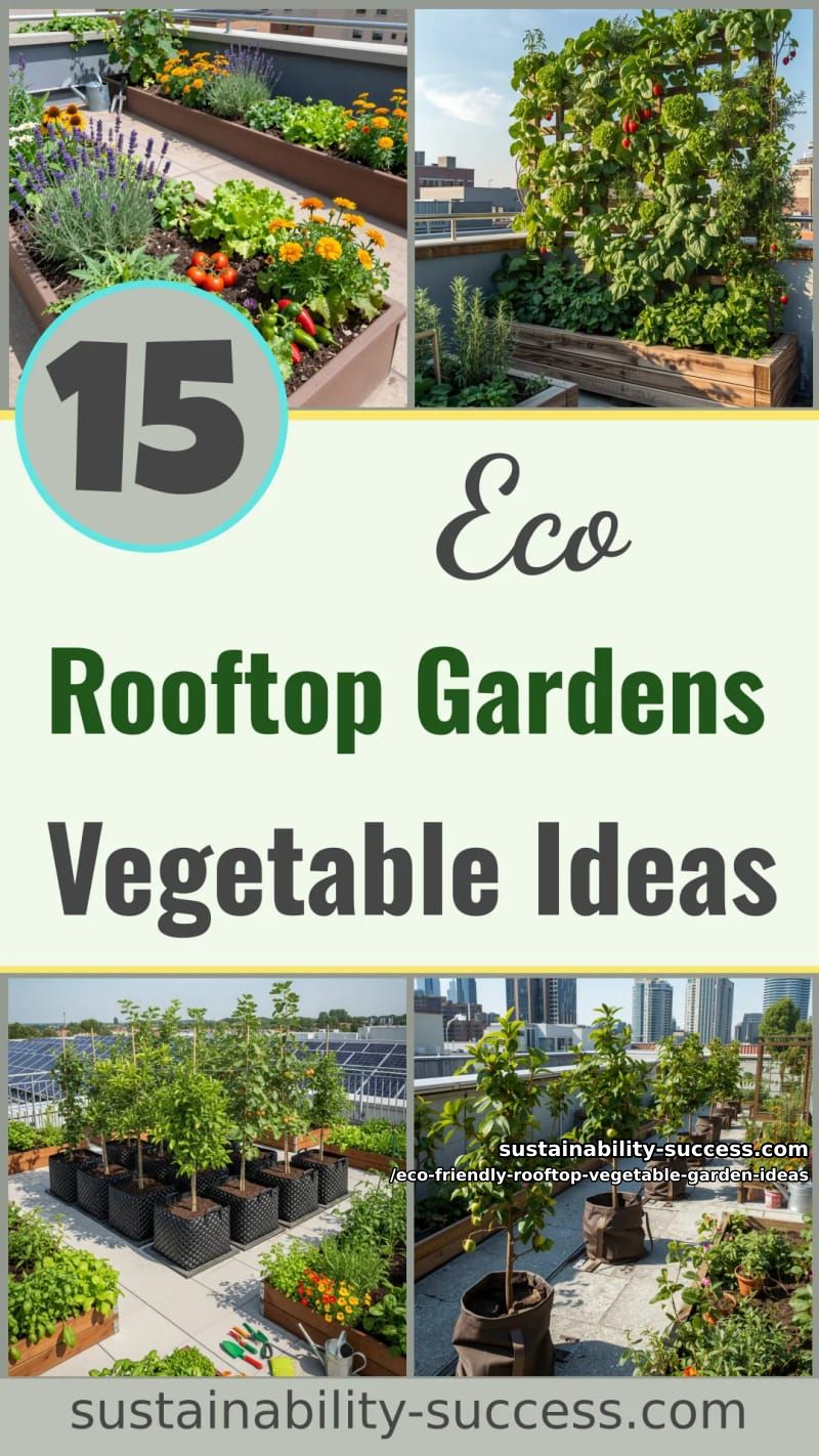 15 Eco-Friendly Rooftop Vegetable Garden Ideas for a Greener Home 49 Eco-Friendly Rooftop Vegetable Garden Ideas - Collage 48