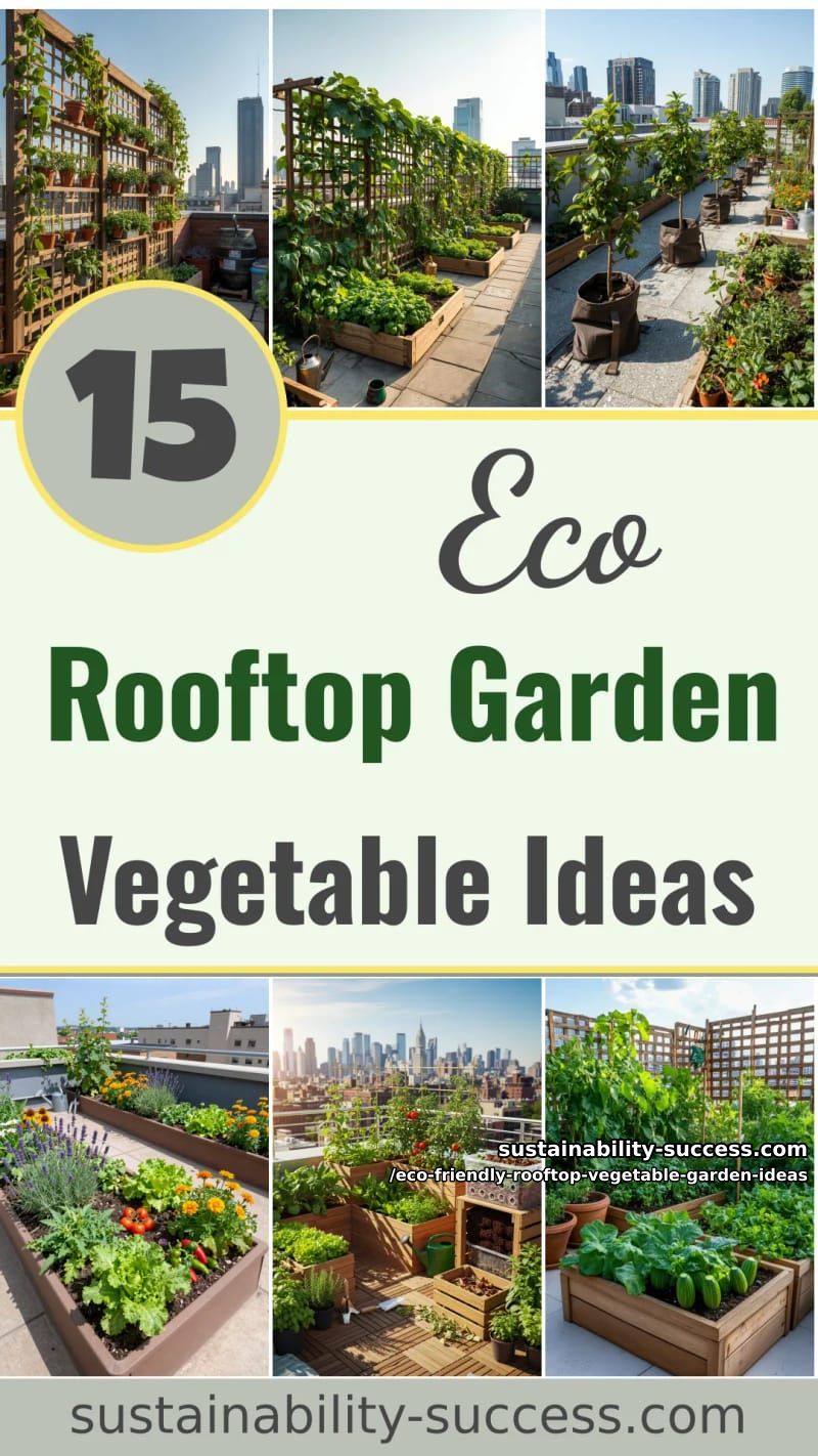 15 Eco-Friendly Rooftop Vegetable Garden Ideas for a Greener Home 53 Eco-Friendly Rooftop Vegetable Garden Ideas - Collage 52