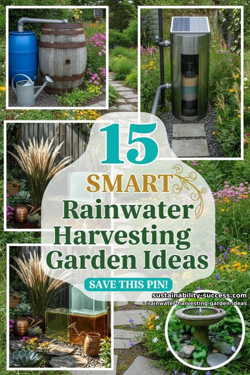 15 Innovative Rainwater Harvesting Garden Ideas 41 Rainwater Harvesting Garden Ideas - Collage 40