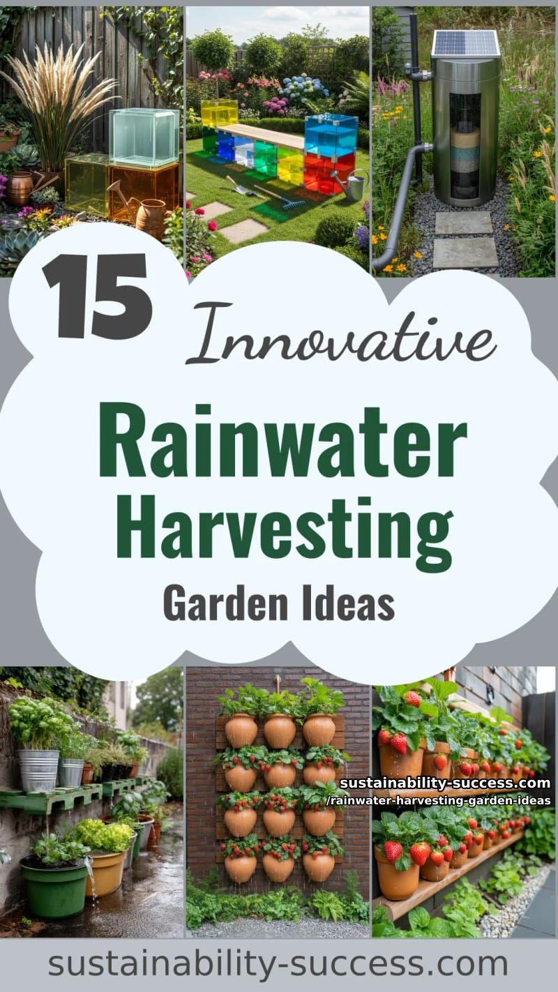 15 Innovative Rainwater Harvesting Garden Ideas 52 Rainwater Harvesting Garden Ideas - Collage 51