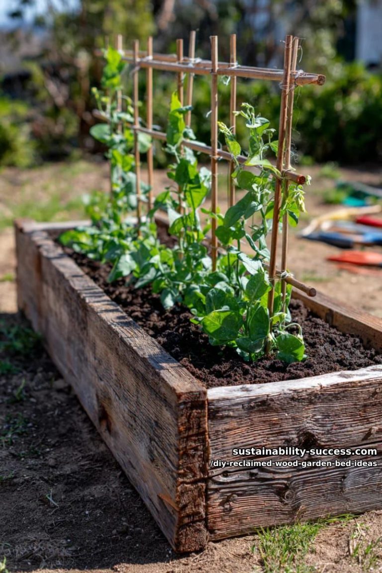15 DIY Reclaimed Wood Garden Bed Ideas for Vibrant Backyards
