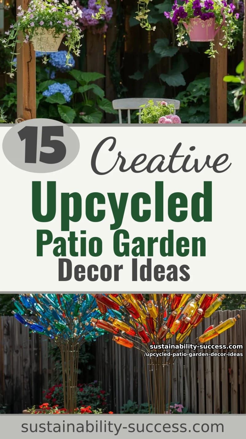 15 Creative Upcycled Patio Garden Decor Ideas 51 Upcycled Patio Garden Decor Ideas - Collage 50