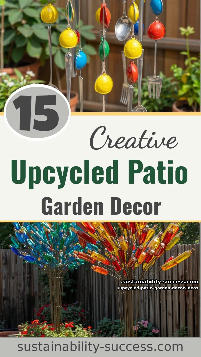 15 Creative Upcycled Patio Garden Decor Ideas 54 Upcycled Patio Garden Decor Ideas - Collage 53