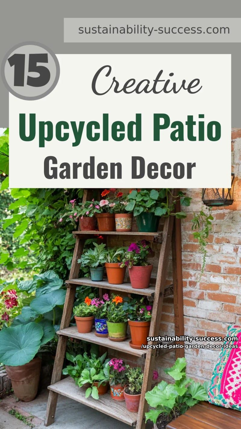 15 Creative Upcycled Patio Garden Decor Ideas 55 Upcycled Patio Garden Decor Ideas - Collage 54