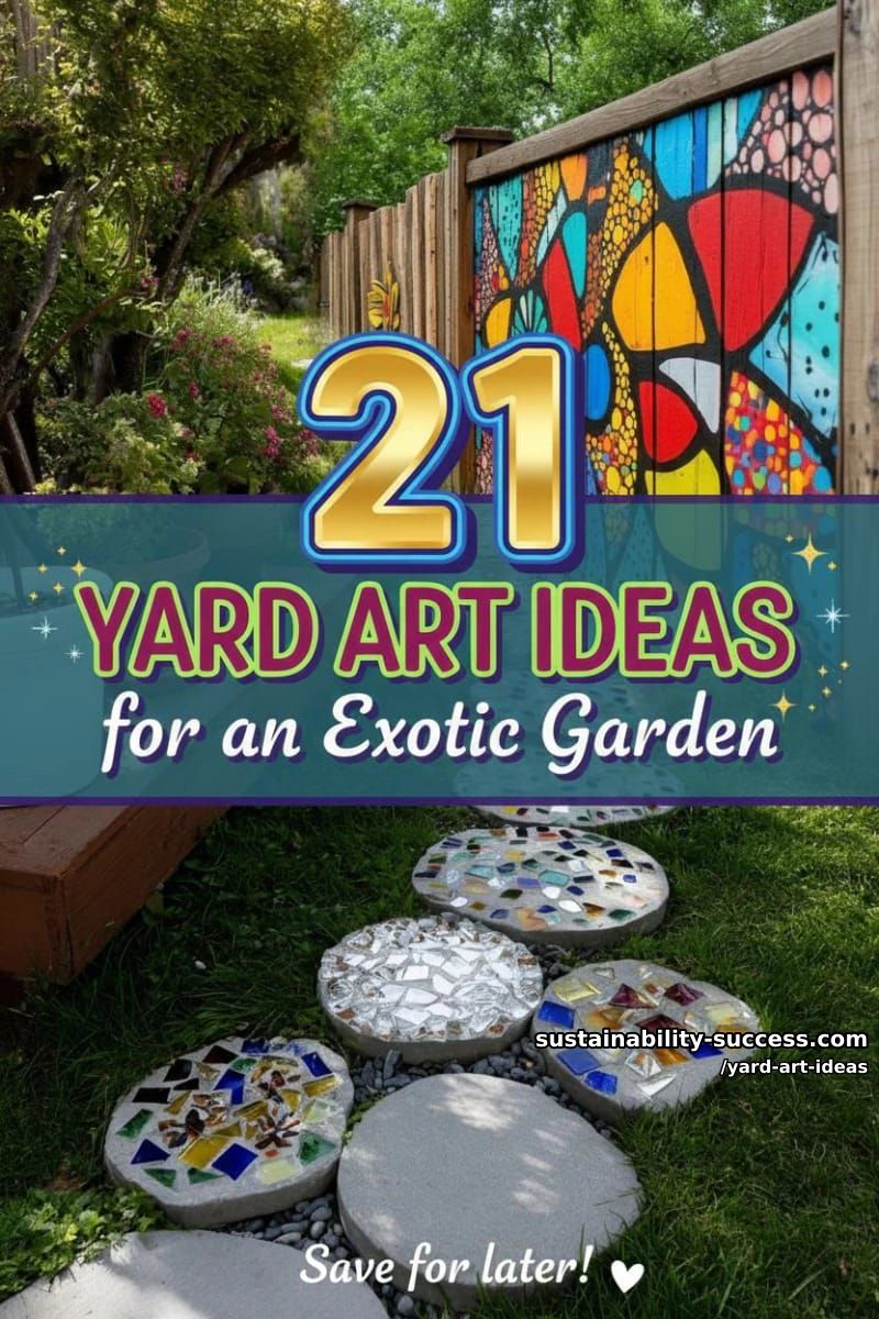 21 Yard Art Ideas for an Attractive Garden 62 yard art ideas - Collage 61