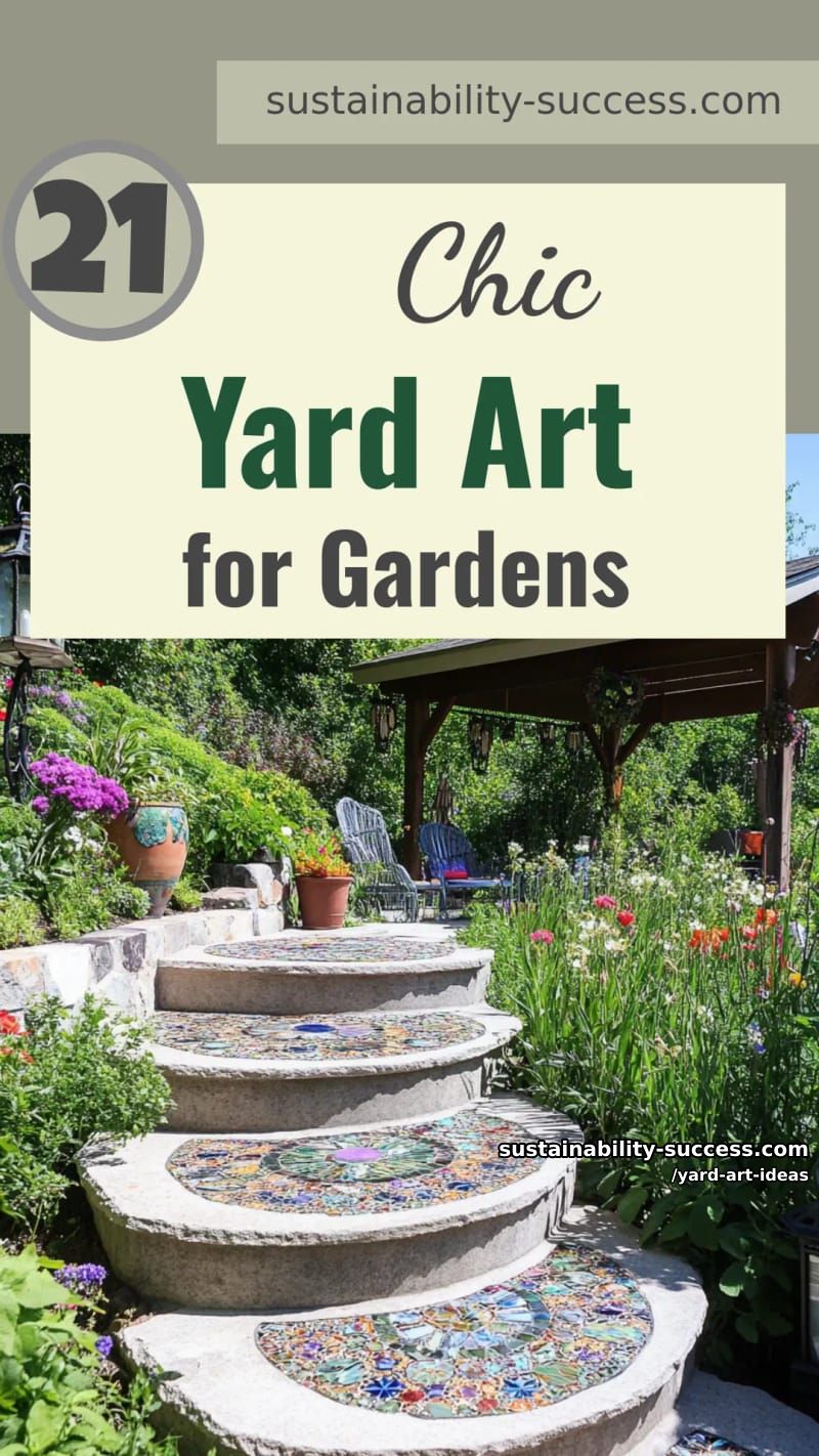 21 Yard Art Ideas for an Attractive Garden 64 yard art ideas - Collage 63