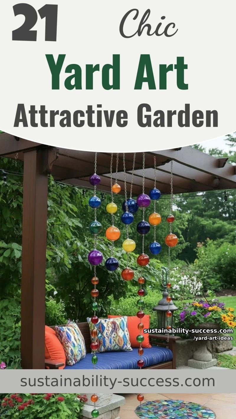 21 Yard Art Ideas for an Attractive Garden 68 yard art ideas - Collage 67