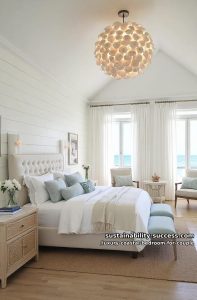 custom oyster shell chandelier for sparkling beach-inspired drama 9
