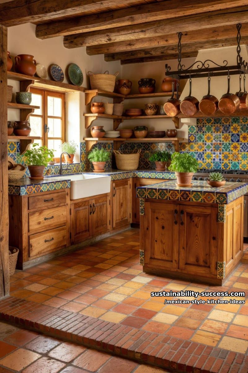 saltillo floors with a petatillo brick threshold 1