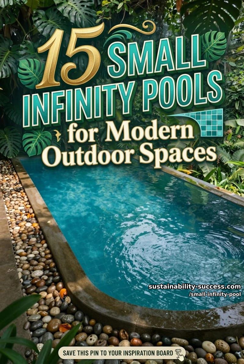 15 Stunning Small Infinity Pools for Modern Outdoor Spaces 17 Small Infinity Pool - Collage 16