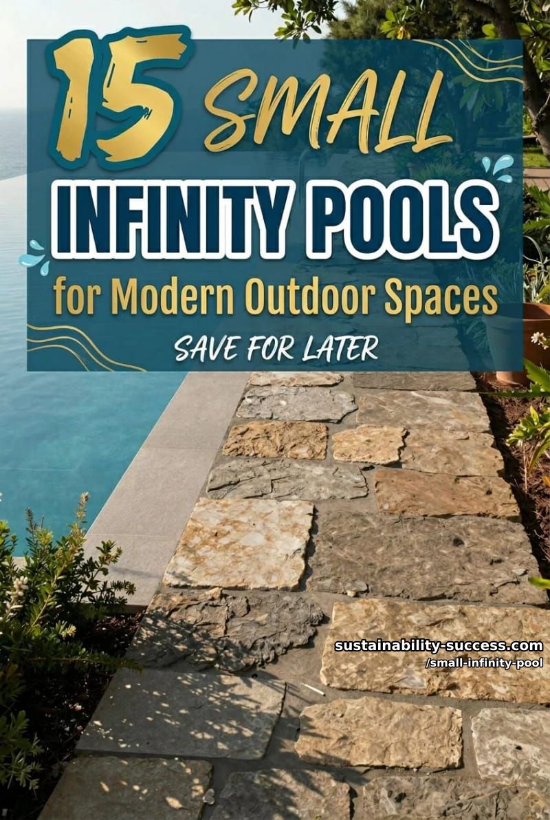 15 Stunning Small Infinity Pools for Modern Outdoor Spaces 21 Small Infinity Pool - Collage 20
