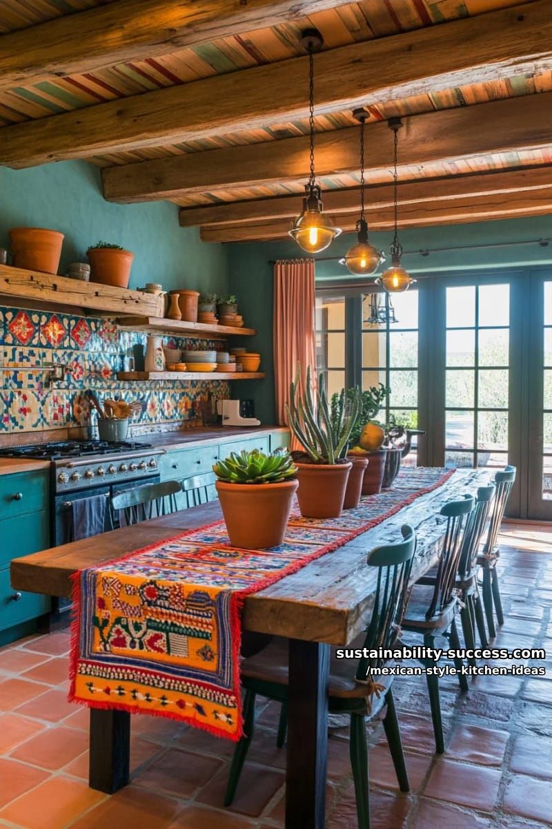 vigas and latillas, not a coffered ceiling 1