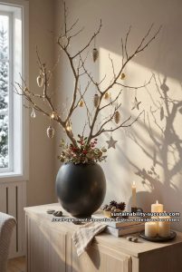 a branch-and-vase tree beats another mini fake tree 4