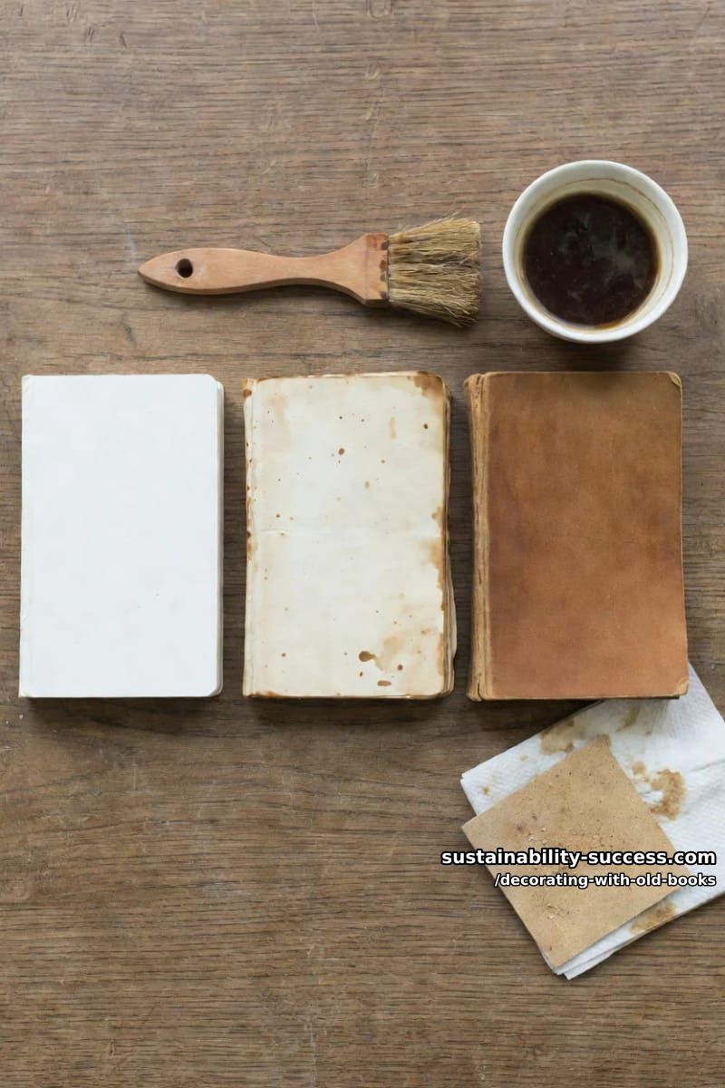 age cheap paperbacks with coffee and sandpaper 1