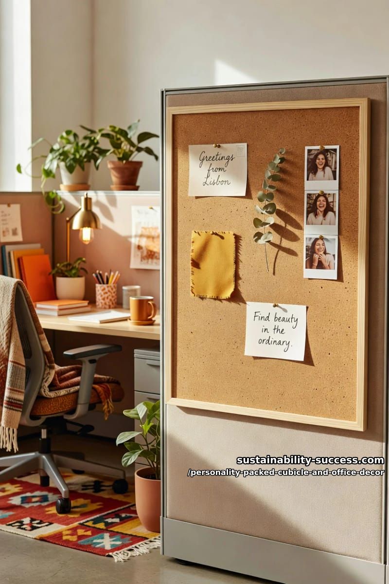 build a corkboard gallery you actually swap out 1