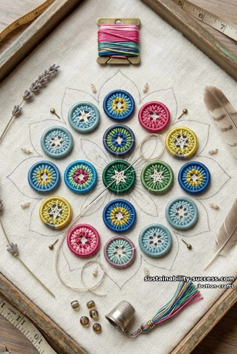 Button Crafts: 11 Colorful Projects for a Jar You Can't Stop Filling 5 dorset buttons: a 400-year-old jewelry craft you wind by hand 4