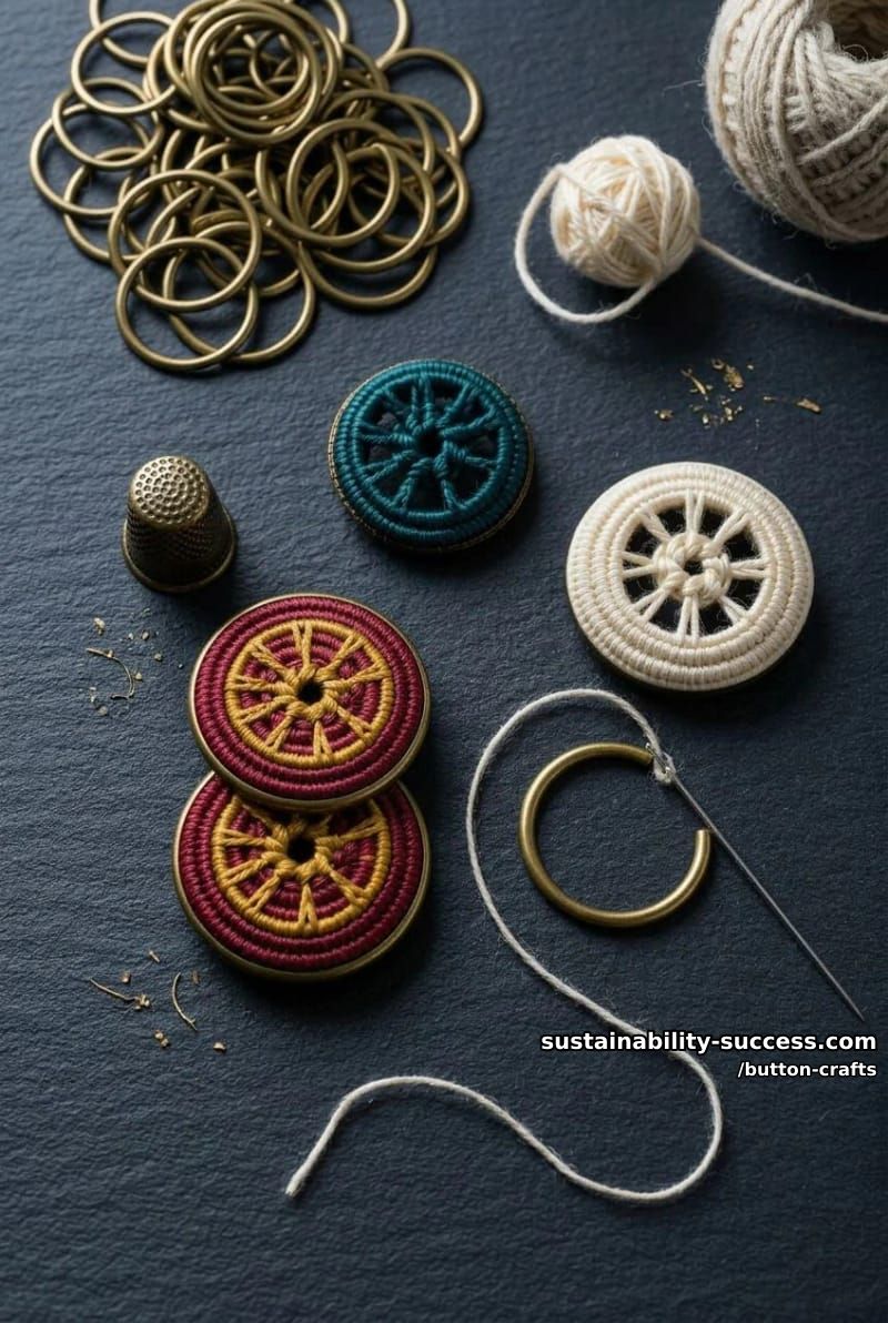 Button Crafts: 11 Colorful Projects for a Jar You Can't Stop Filling 6 dorset buttons: a 400-year-old jewelry craft you wind by hand 5