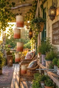 12 Tin Can Upcycles: Lanterns, Luminaries, and Wind Chimes 1 graduated tin can wind chime 7