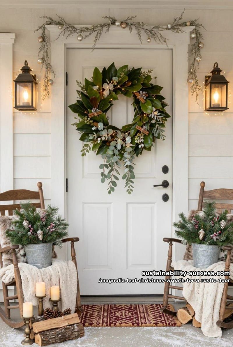 magnolia and eucalyptus for a softer green 1