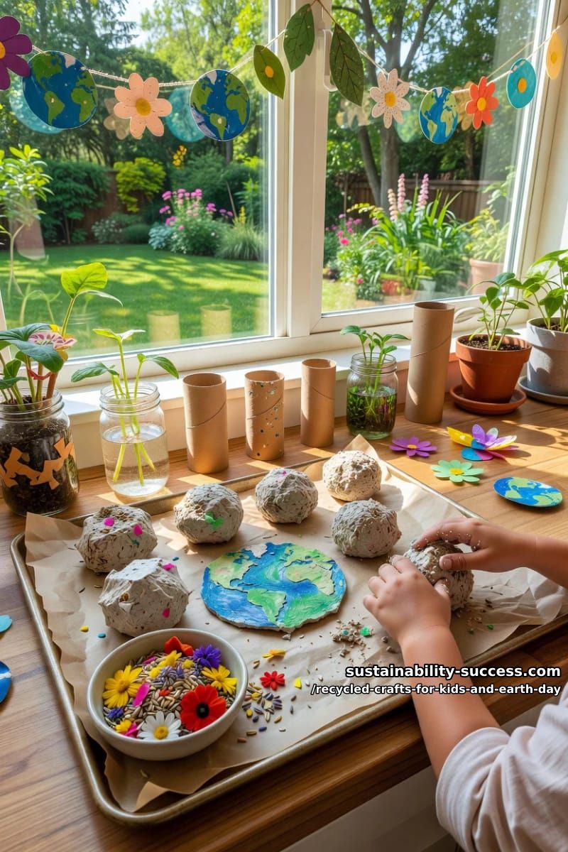 paper seed bombs that turn into wildflowers 1