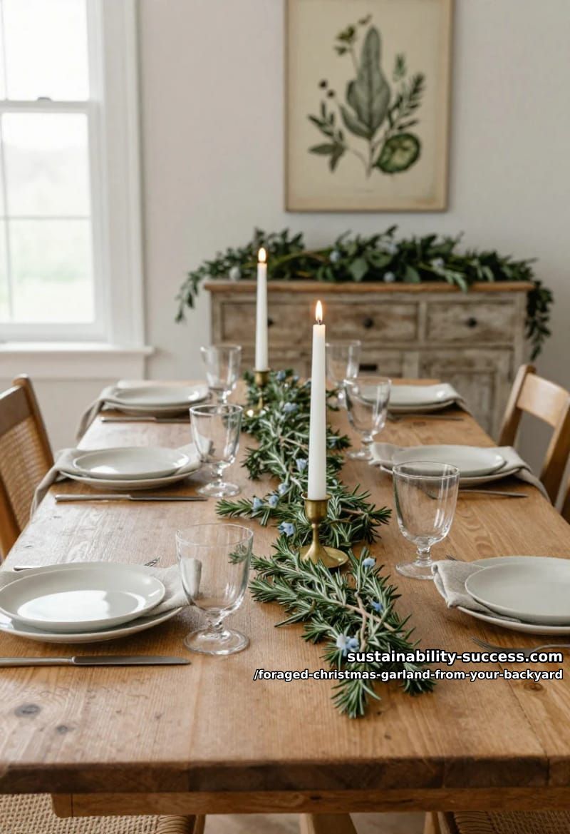 rosemary garland for the table 1