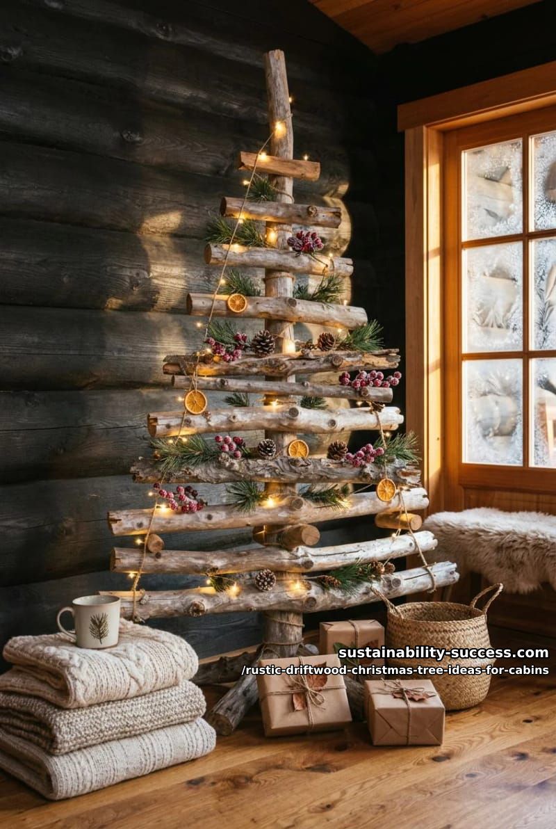 the stacked-ladder driftwood tree 1