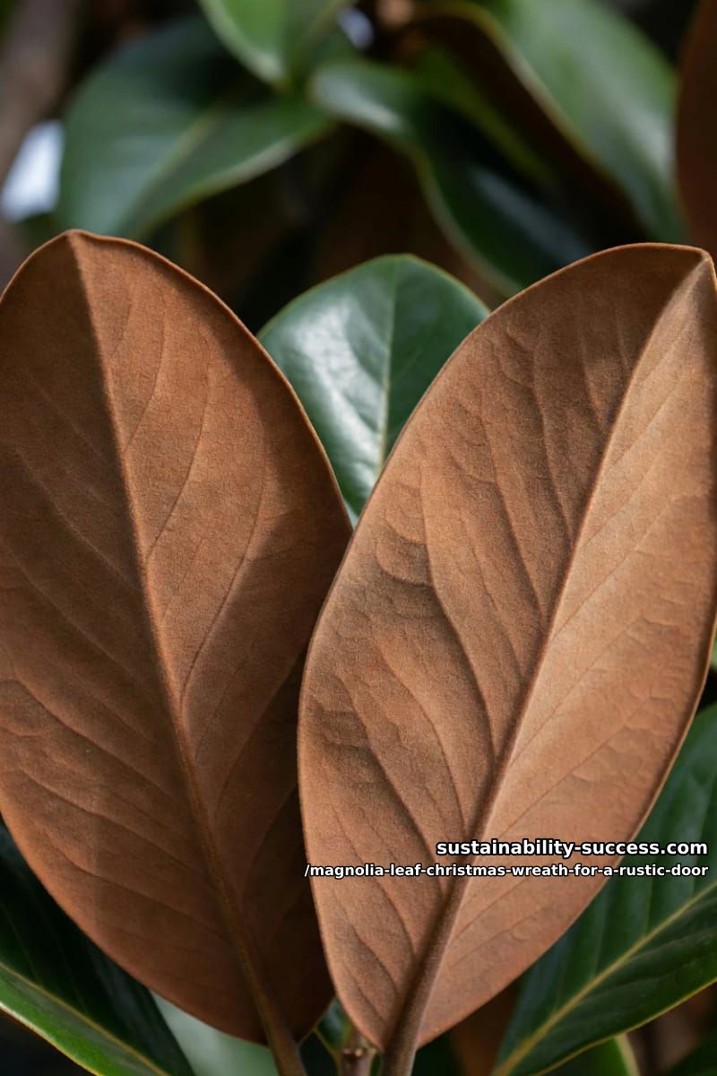 two-tone magnolia with the bronze leaf-backs turned out 1
