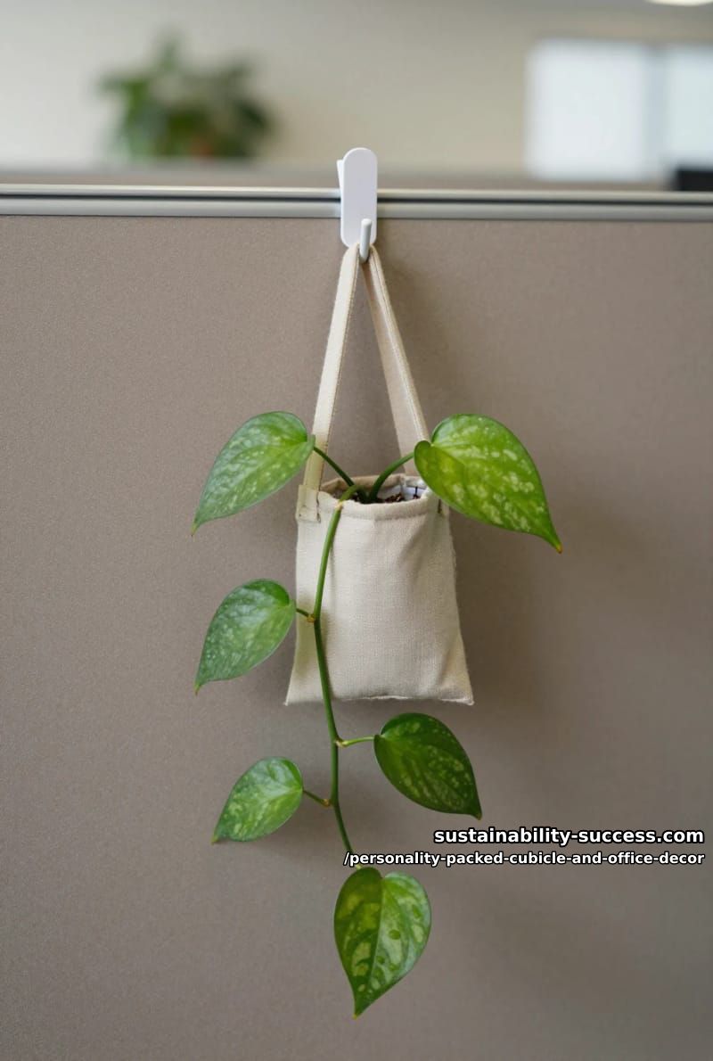 use no-drill hooks for one trailing plant, not five 1