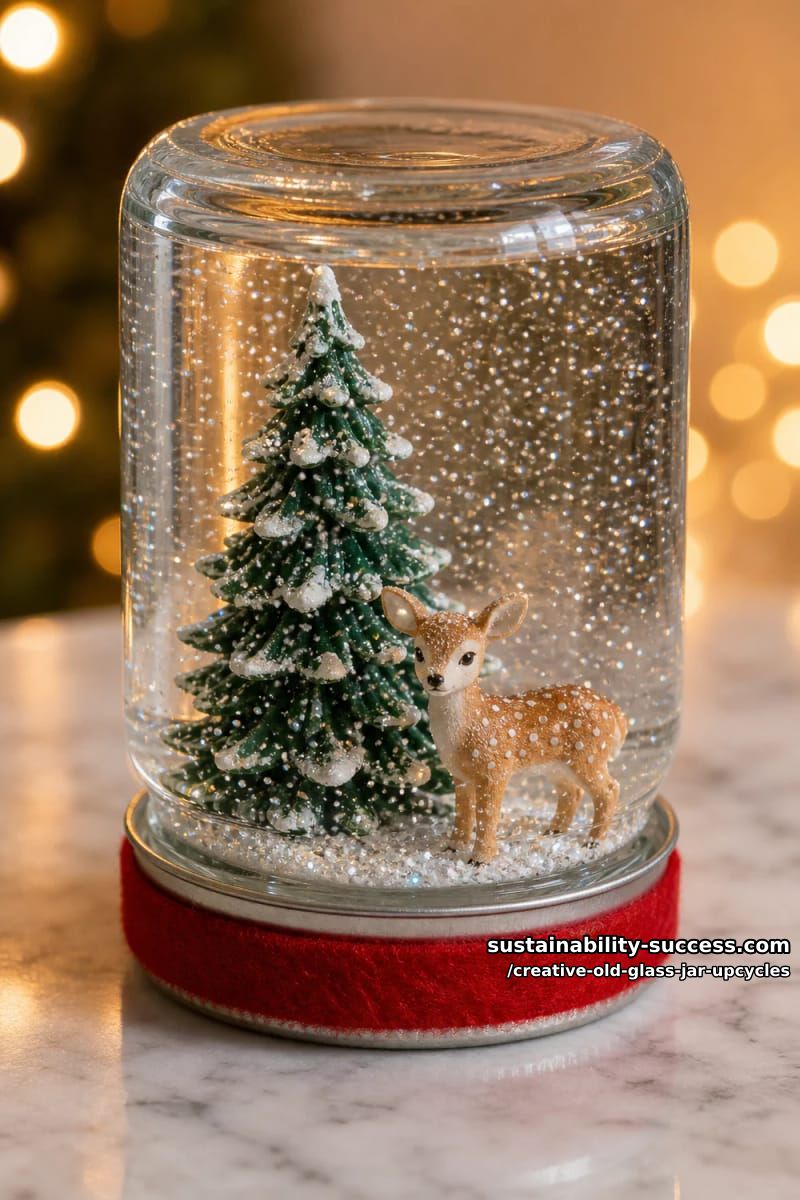 waterless snow globe jar 1