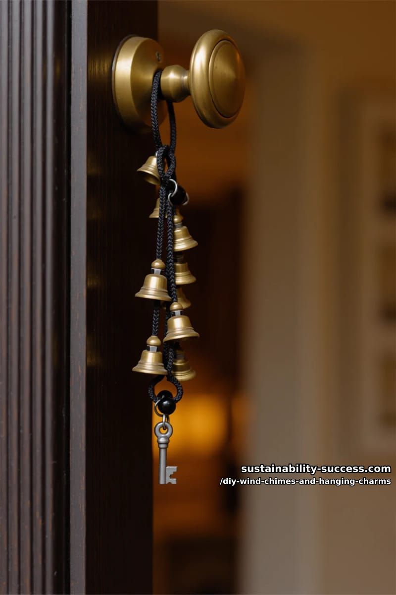 DIY Wind Chimes and Hanging Charms: 12 Kinetic Pieces From Keys, Cans, and Beach Glass 19 witch bells: a doorway charm strand that earns its keep 1