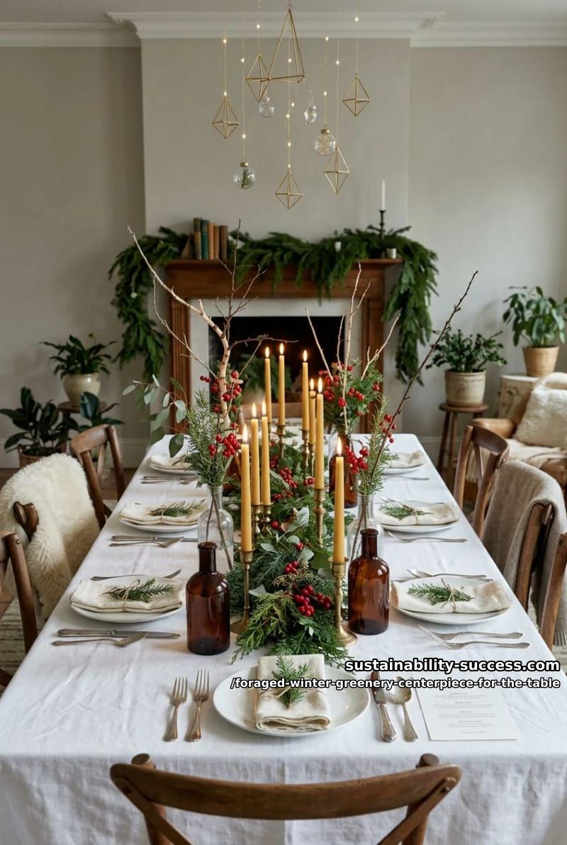 a scatter of bud vases instead of one big arrangement 1