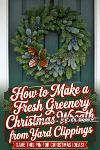 How to Make a Fresh Greenery Christmas Wreath from Yard Clippings 1 article image 1
