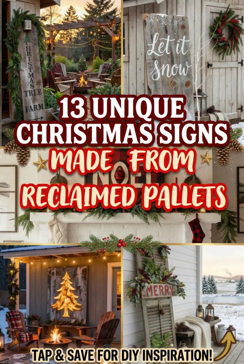 13 Reclaimed Pallet Christmas Signs for a Farmhouse (That Don't Look Store-Bought) 2 article image 1