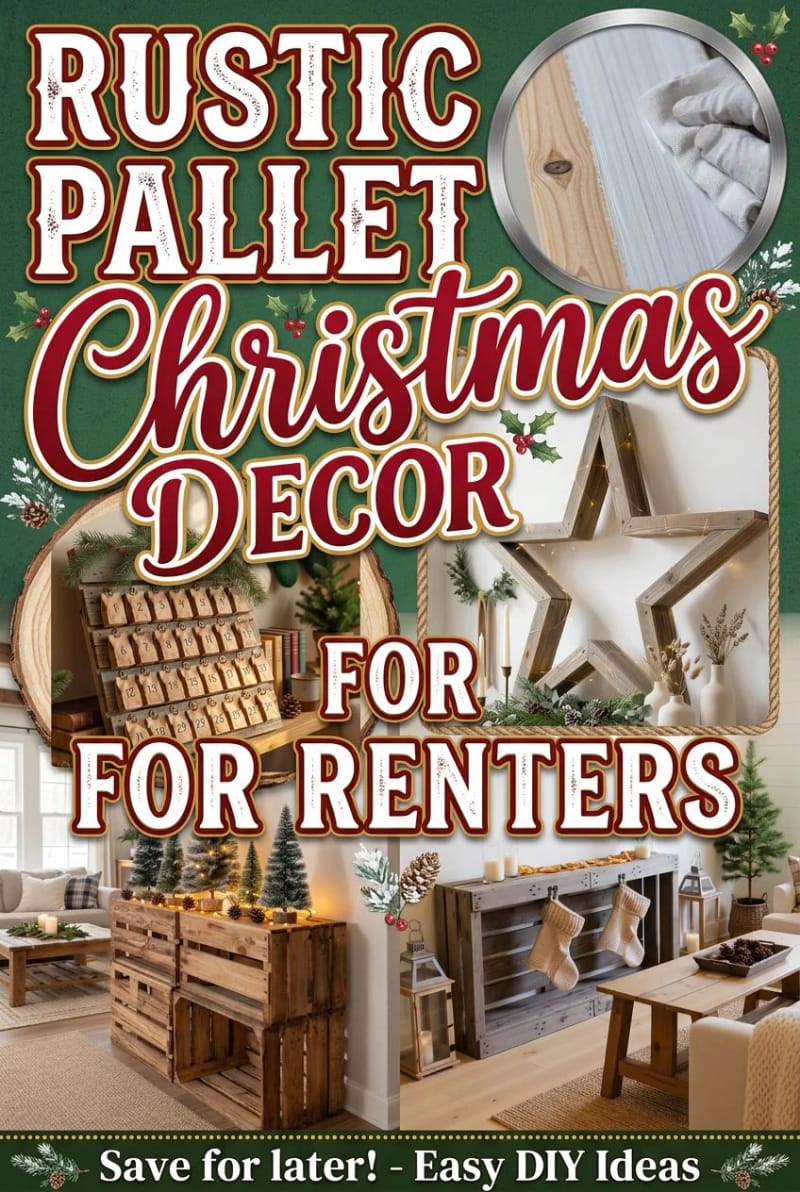 Rustic Pallet Christmas Decor for Renters Who Can't Drill the Walls 2 article image 1