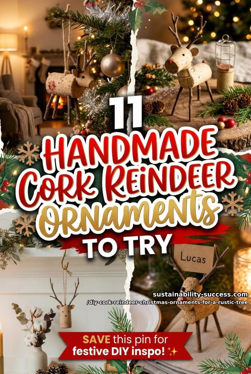 11 DIY Cork Reindeer Christmas Ornaments for a Rustic Tree 2 article image 1
