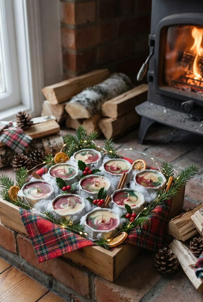 egg carton fire starters for the wood stove person 1