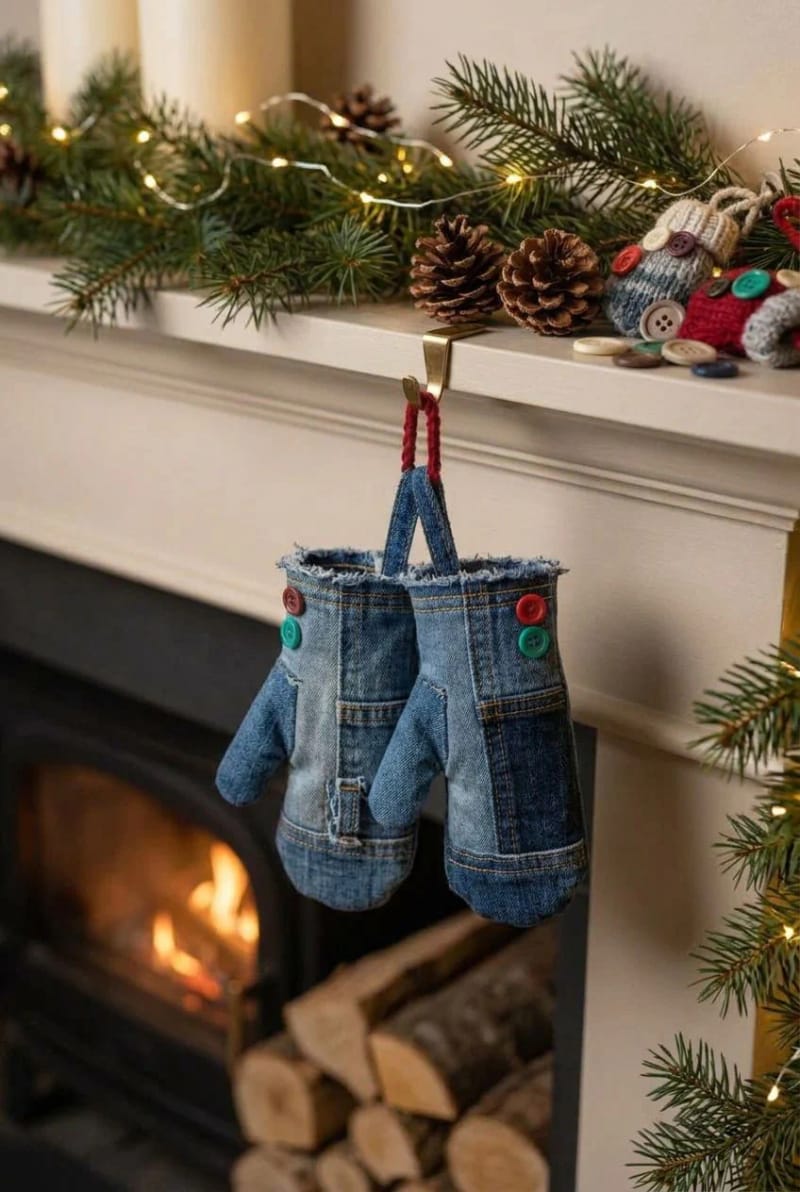 felted sweater mittens, no knitting 1