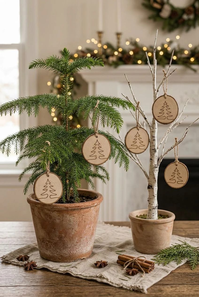 start with a one-line pine tree that hides a shaky hand 1