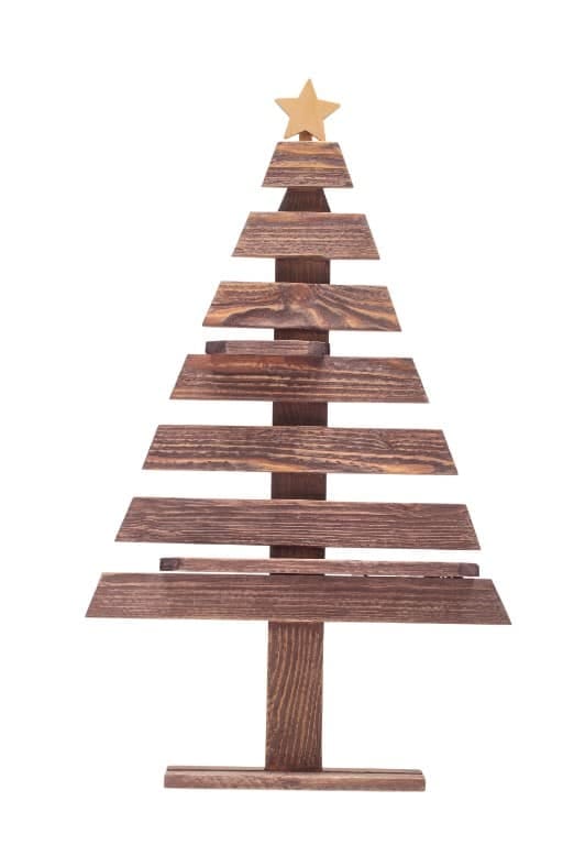 tabletop pallet tree from the offcuts you'd throw away 1