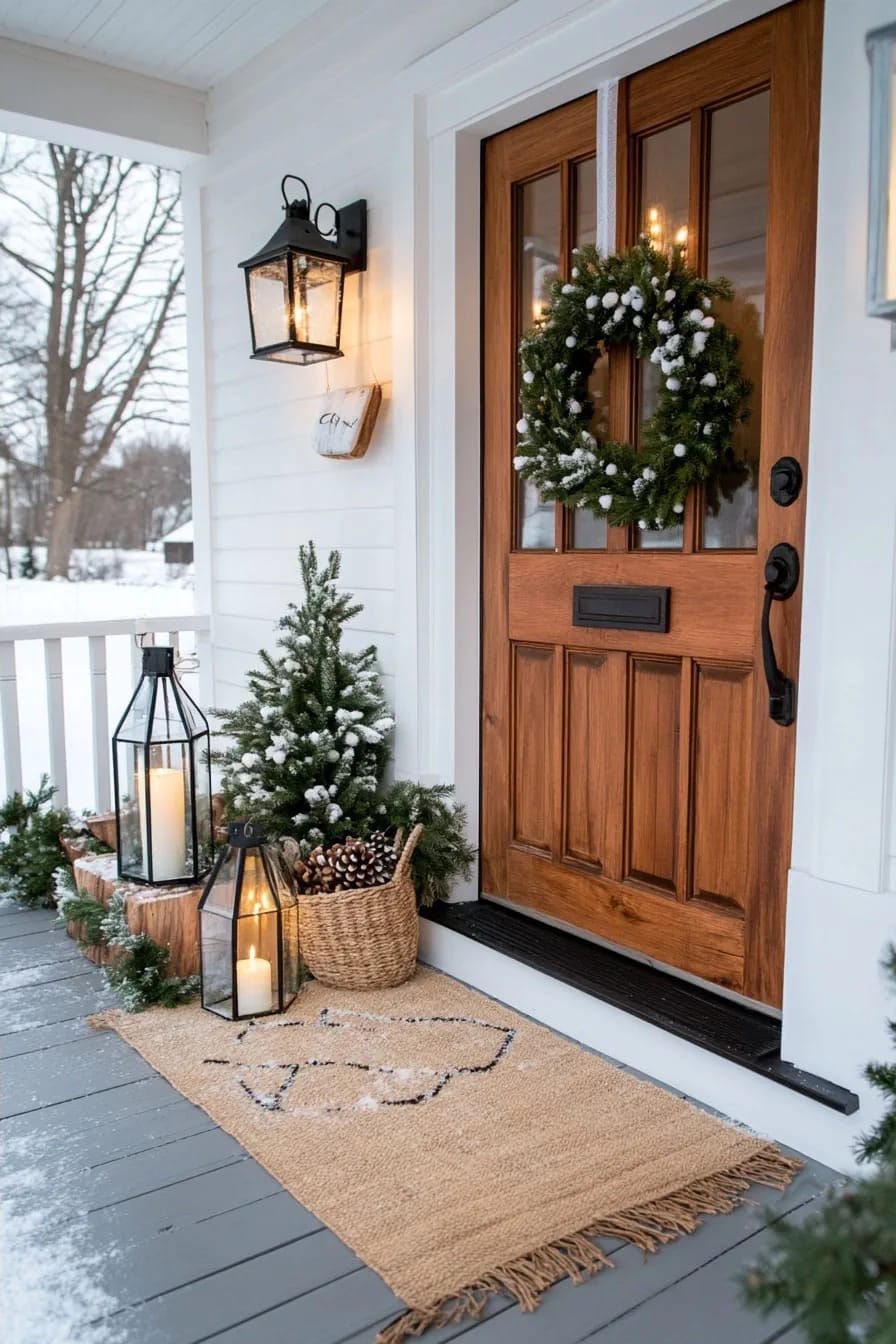 the door, the porch and the birds 1