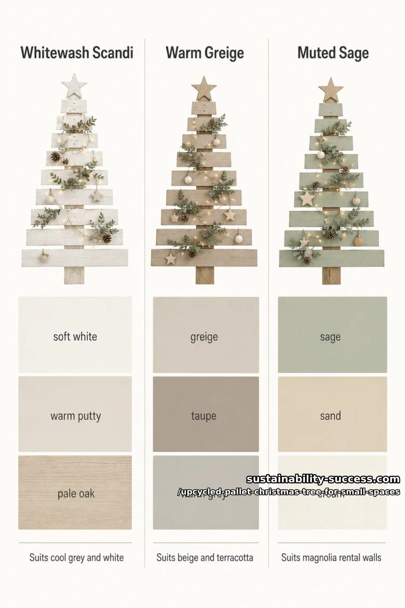 three palettes that suit a small wall 1