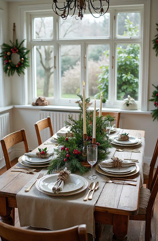 Foraged Twig Christmas Decorations From the Garden 21 twig napkin rings and place markers, the last of the offcuts 1