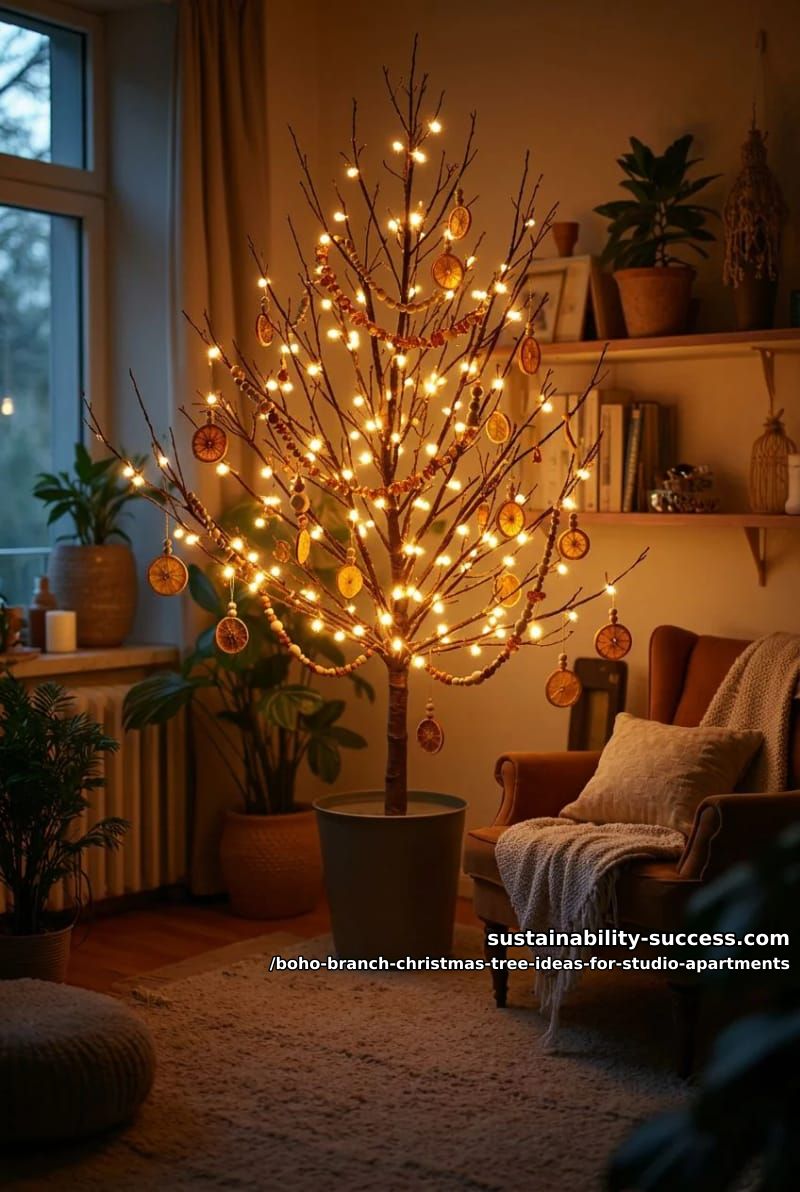 warm fairy lights threaded through the limbs 1