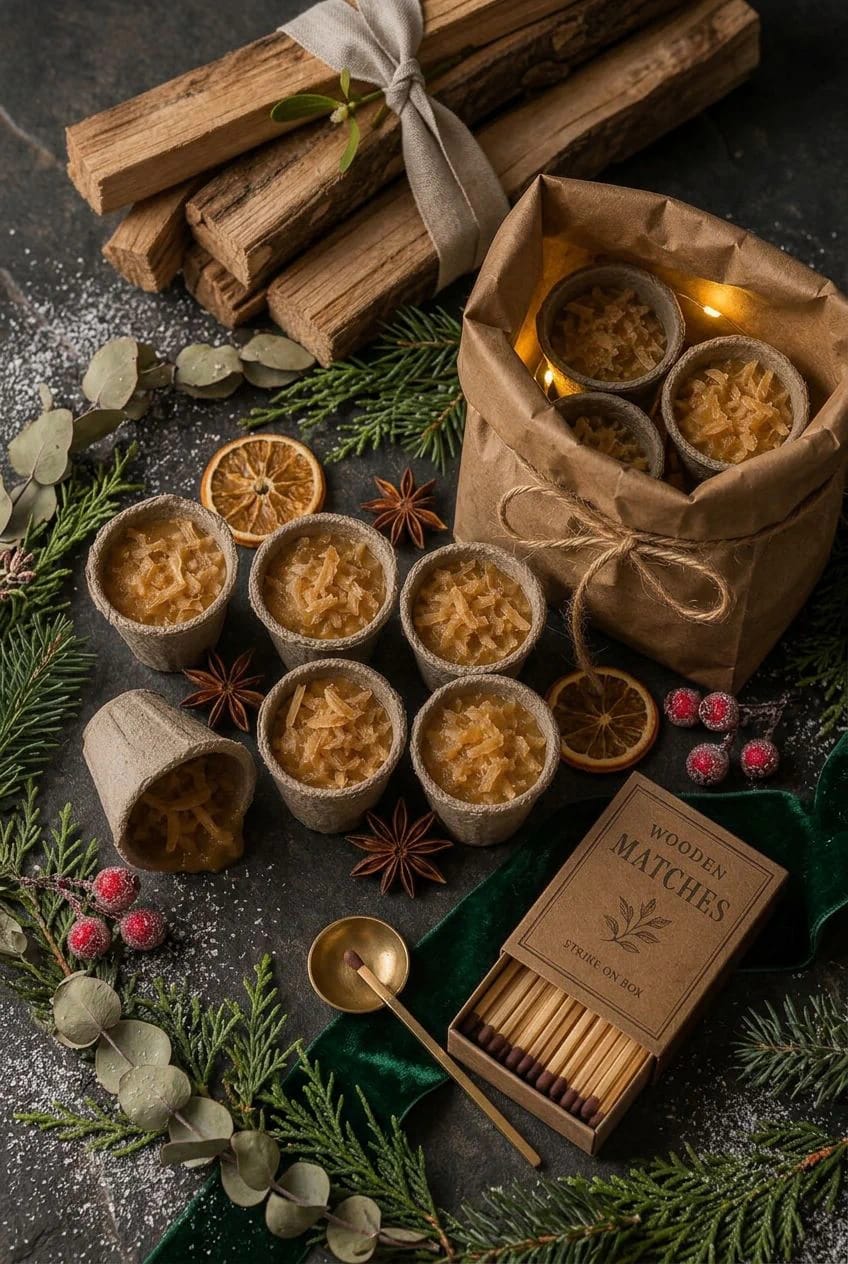 11 Zero Waste Christmas Gifts to Make at Home 14 wax, fire, and thread 1