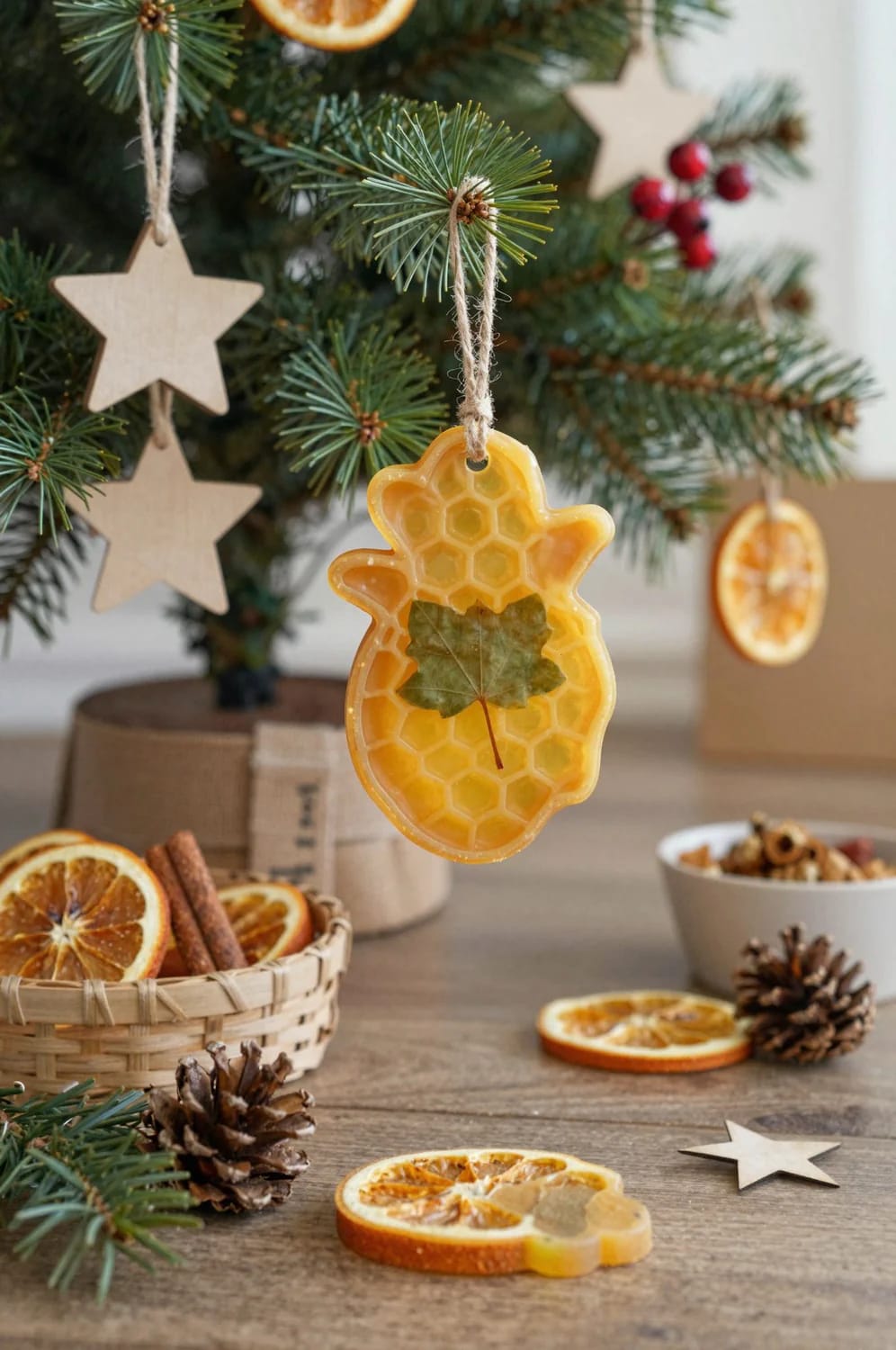 Biodegradable Christmas Tree Decorations That Actually Compost 12 beeswax ornaments are reusable rather than fast to compost, and that is the honest claim 1