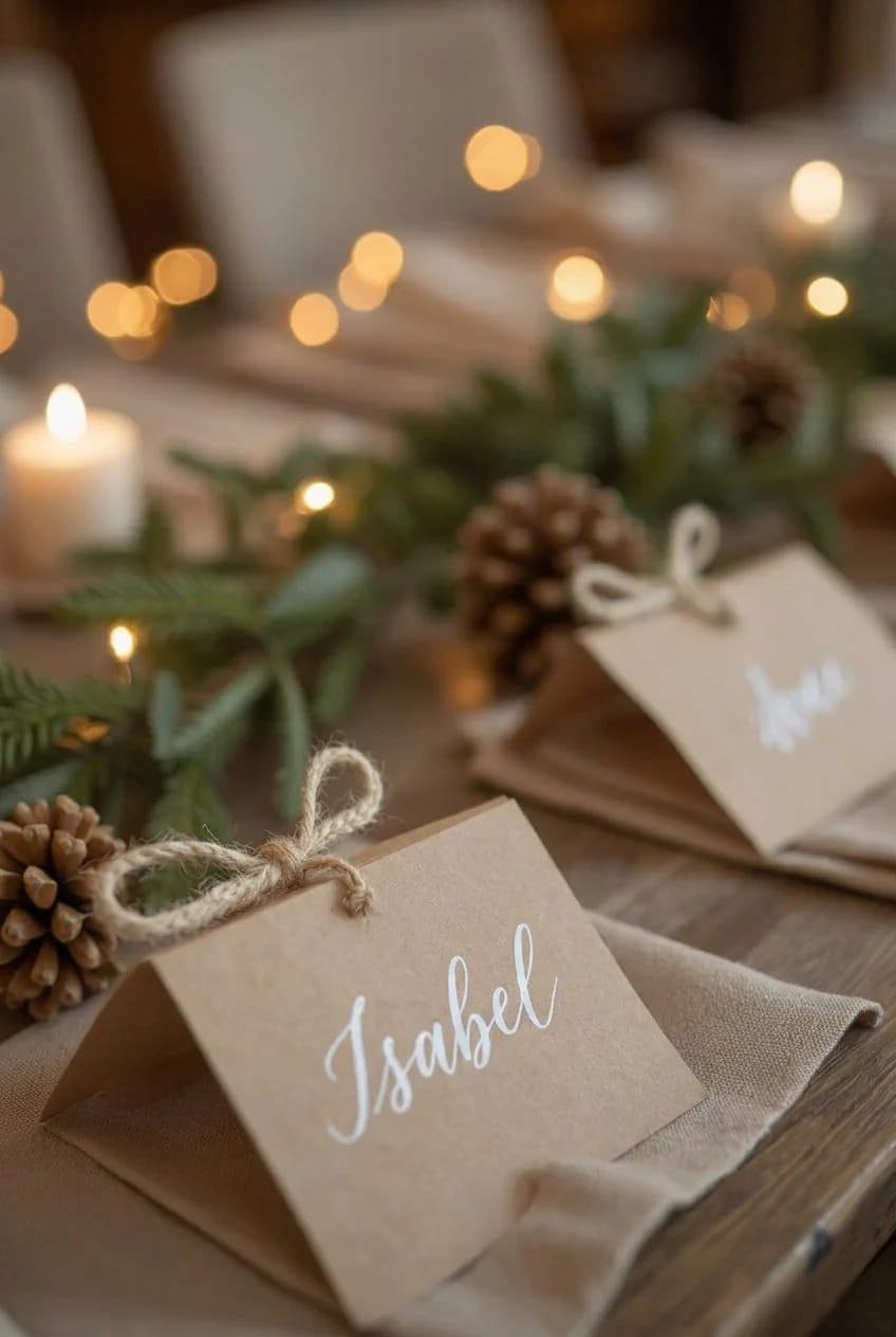 cards made from nothing but paper and twine 1