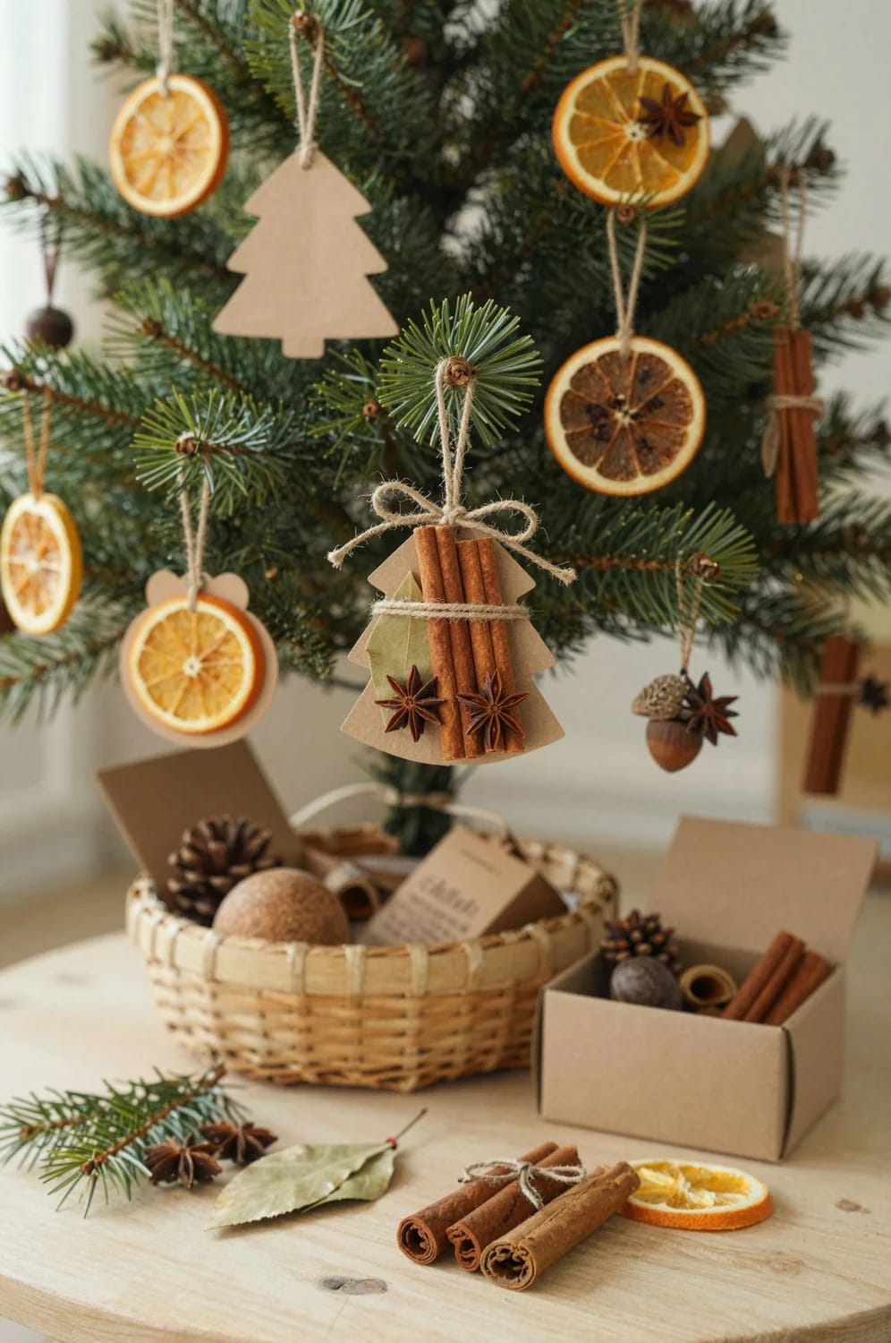 Biodegradable Christmas Tree Decorations That Actually Compost 17 cinnamon and whole spice bundles do the scent work that candles usually do 1